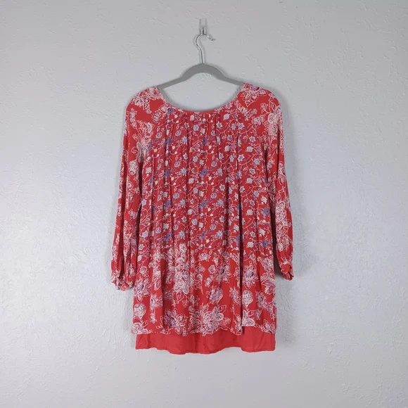 ♡ Free People Lucky Loosey Shapeless Mini Dress / Tunic - Picture 9 of 9